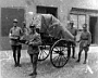 1913-Padova-Croce Verde-ambulanze a trazione umana